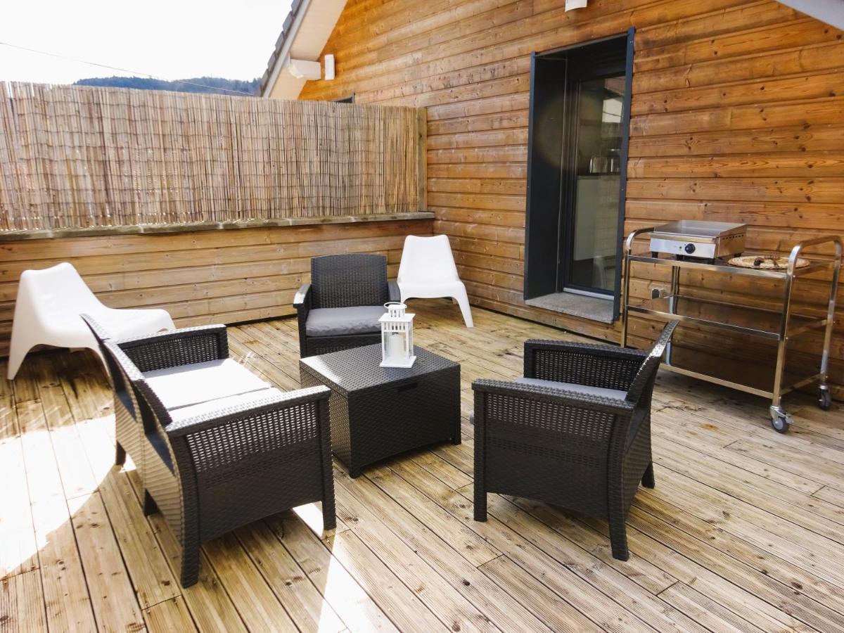 Studio Terrasse Le Thillot Exterior photo